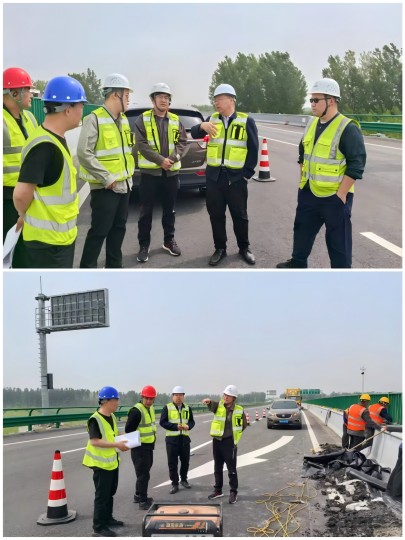 津石管理中心与任丘工区联合检查K143+242.jpg 津石管理中心与任丘工区联合检查K143+242.jpg